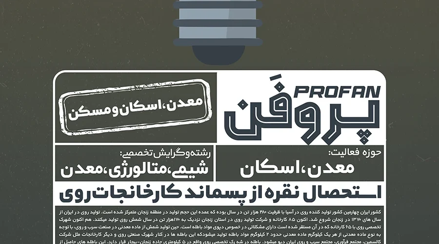 پوستر پروژه استحصال نقره